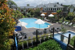 Parque y piscinas en Miramar